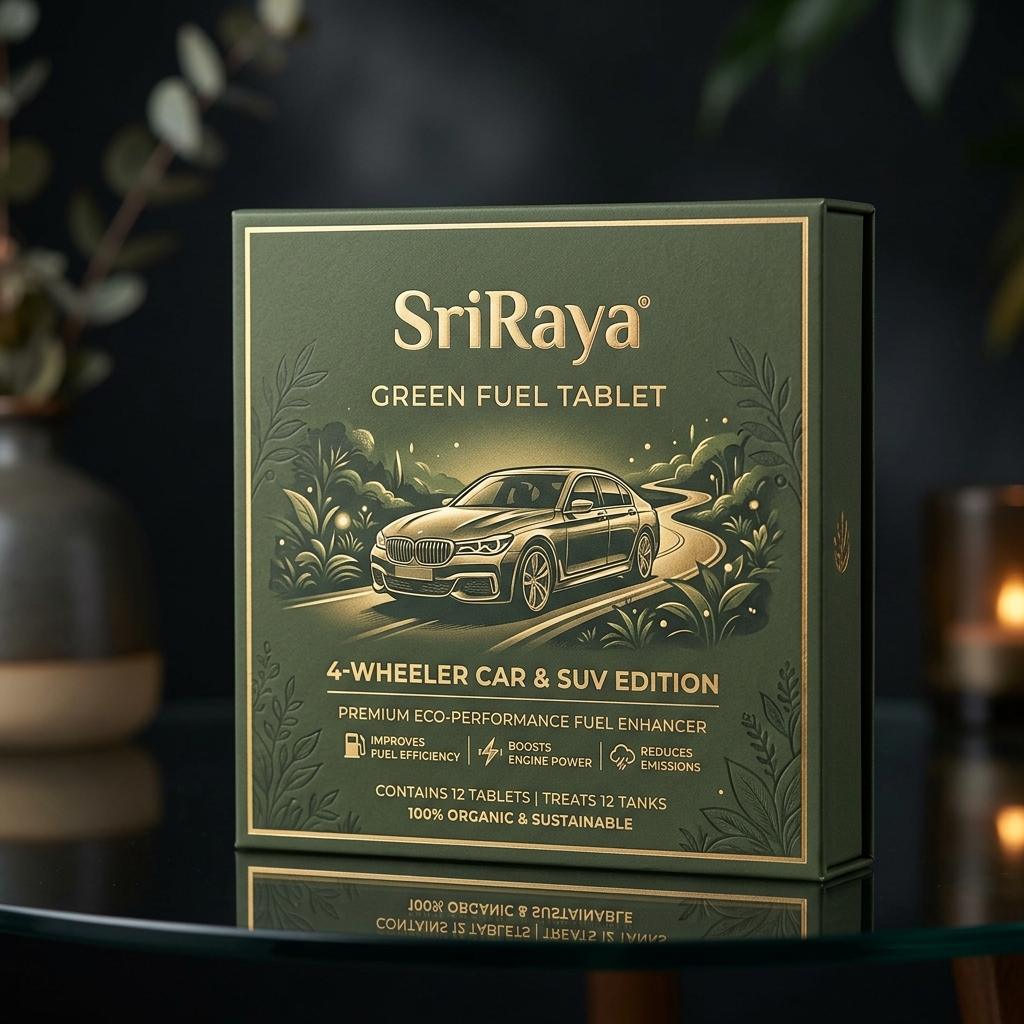 SriRaya Green Fuel Tablet 4-Wheeler Edition